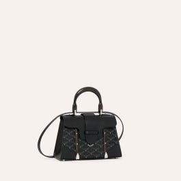 Goyard Saïgon Structuré Mini bag Capitonnage in Black Capitonnage