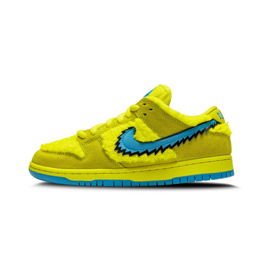 Nike SB Dunk Low Grateful Dead Bears Opti Yellow by Nike Dunk
