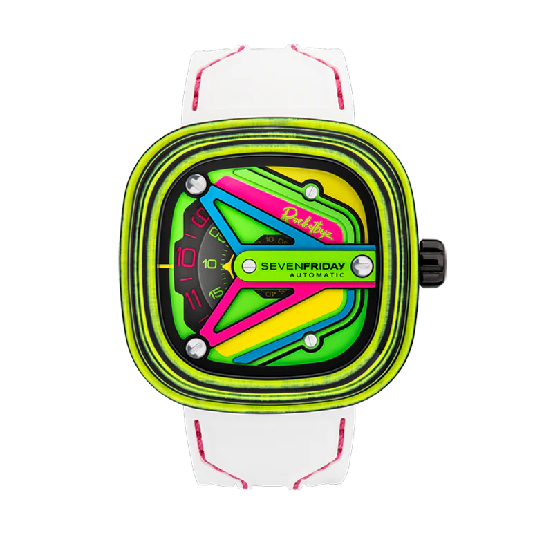 Men’s SEVENFRIDAY M3/03 “PSYCHO” M-Series Automatic Watch - Zeuskicks