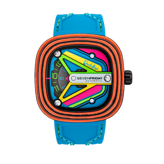 Men’s SEVENFRIDAY M3/05 “PIMP” M-Series Automatic Watch - Zeuskicks