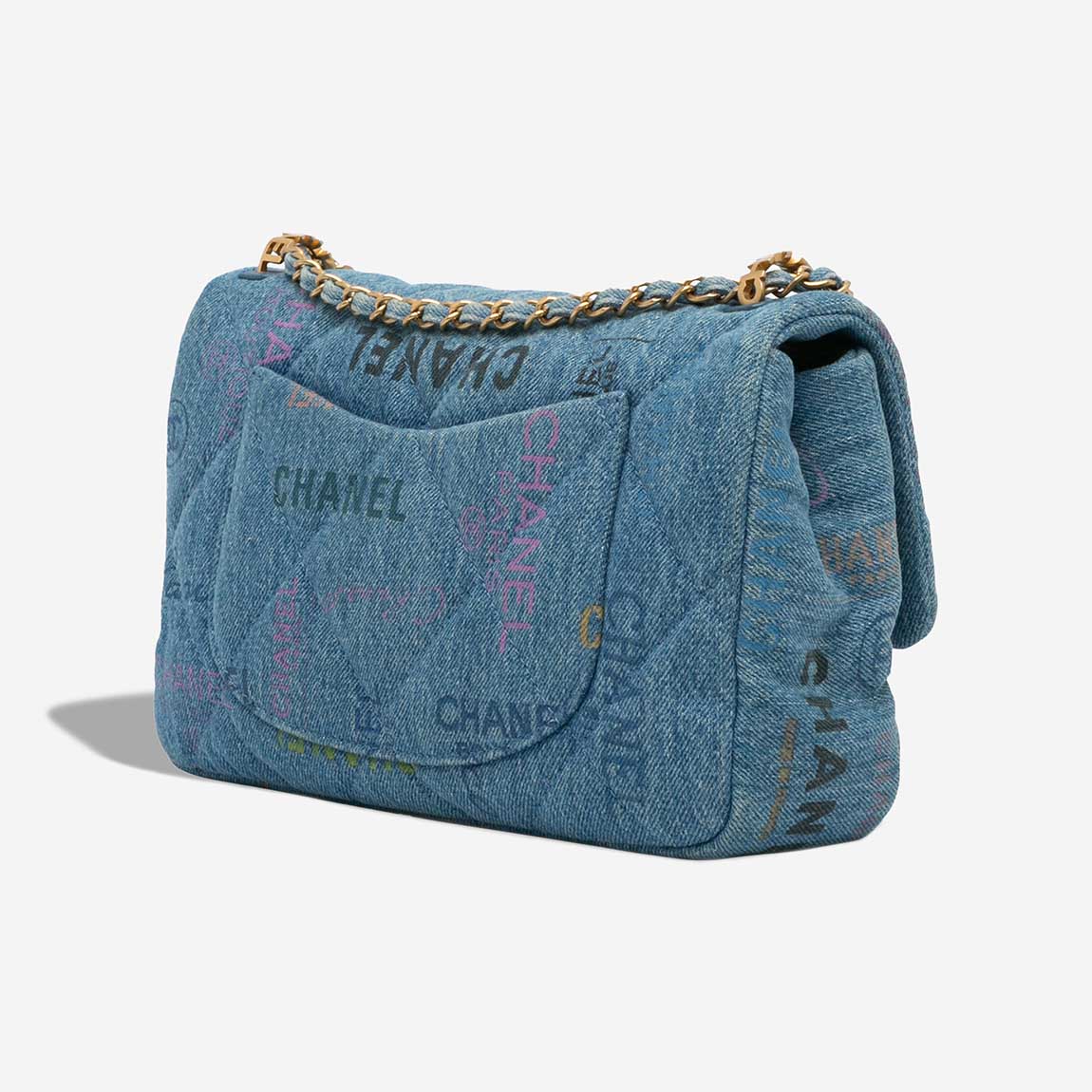 CHANEL Mood Flap Bag Mini Rectangular – Denim Blue / Multicolour