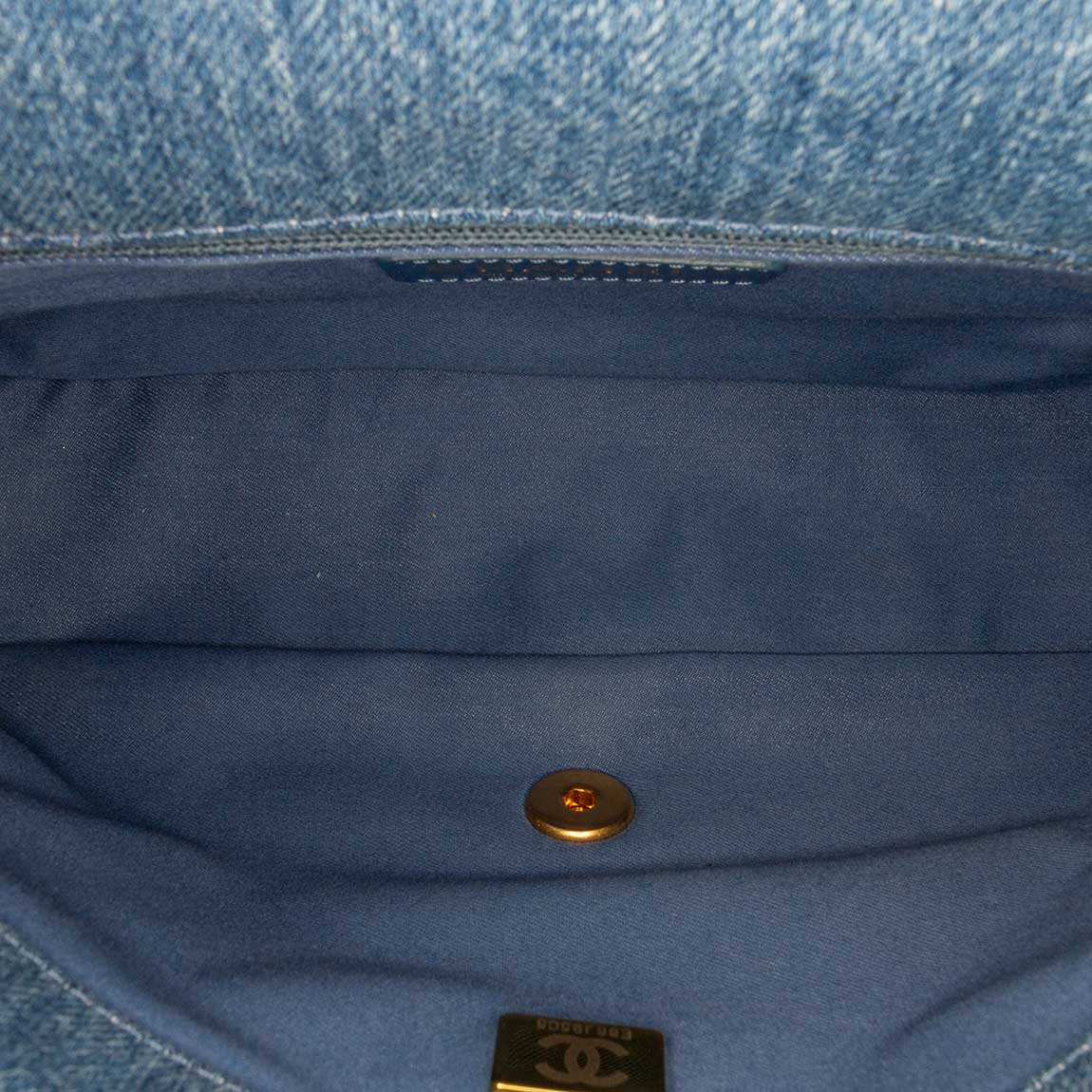 CHANEL Mood Flap Bag Mini Rectangular – Denim Blue / Multicolour