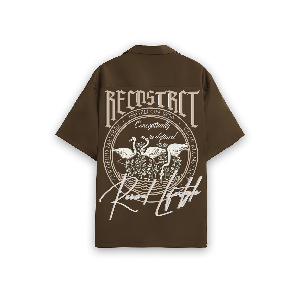 Signature Crepe - Coffee brown by RECNSTRCT