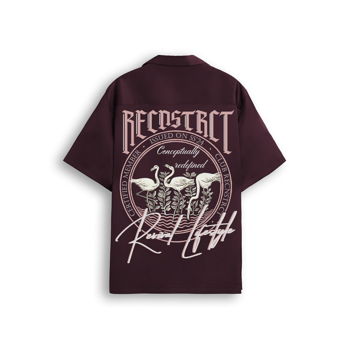 Signature Crepe - Dark maroon by RECNSTRCT