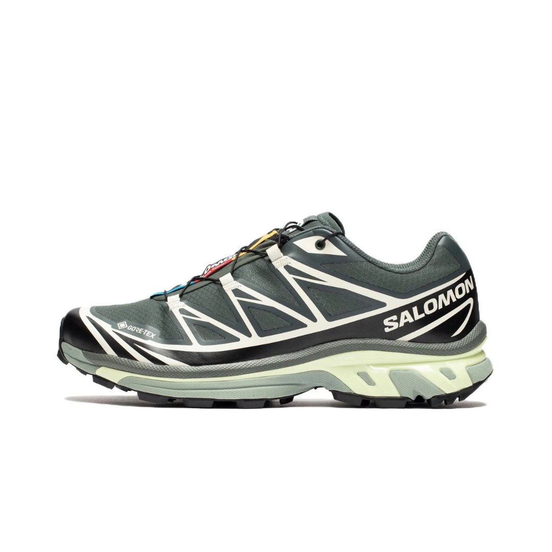Salomon XT-6 Gore-Tex Black Lime Cream by Salomon