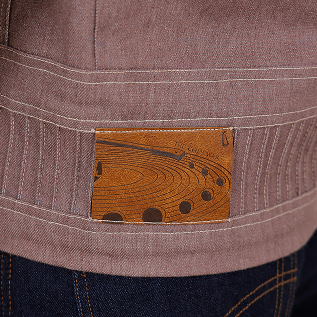 Pink Denim Space age Jacket by Old Gene