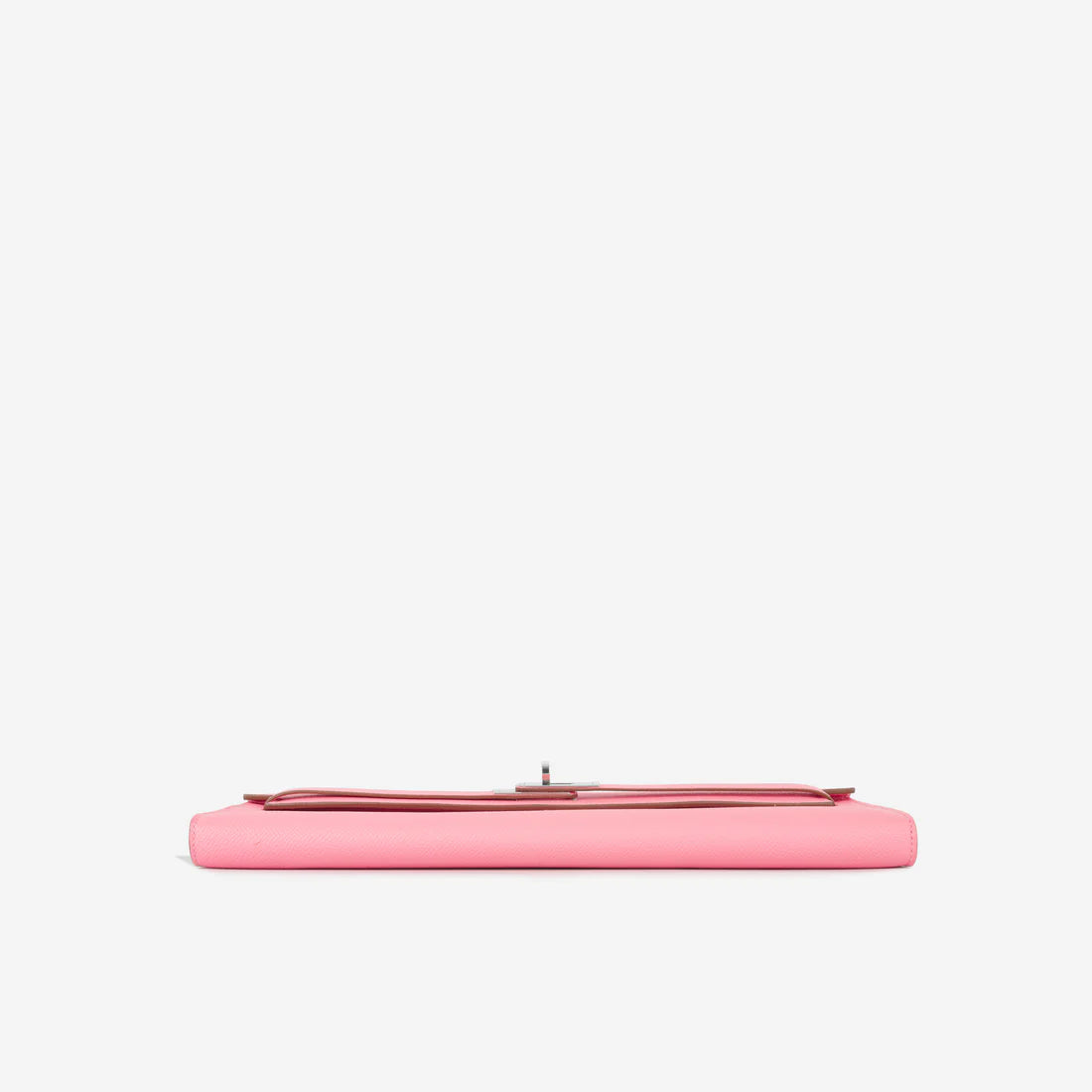 Hermès Kelly Cut in Rose Confetti Epsom Leather with Palladium Hardware