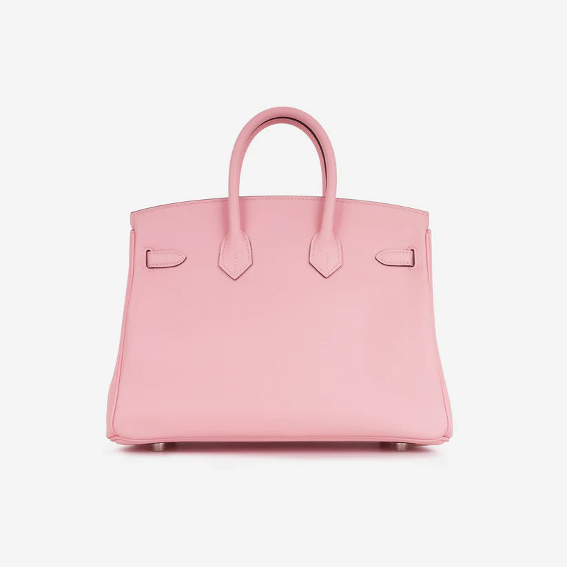 Hermès Birkin 25 in Rose Sakura Swift Leather – Palladium Hardware - Zeuskicks