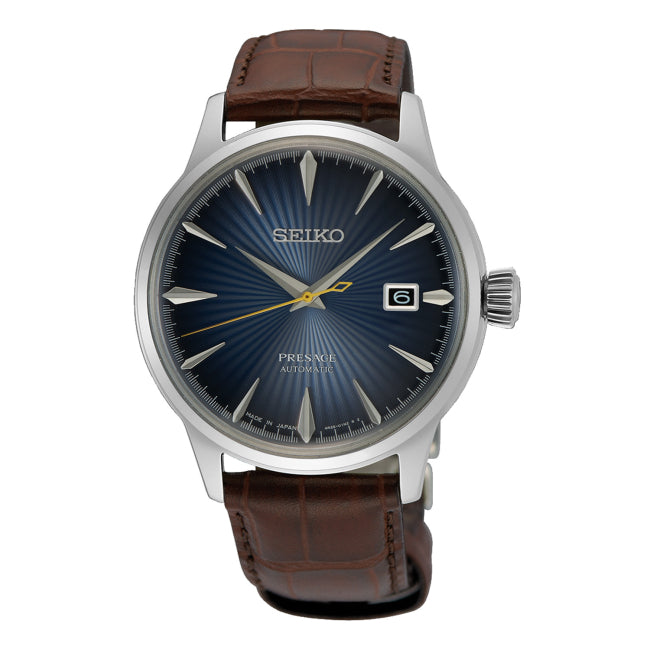 Men’s Seiko Presage Cocktail Time “Midnight Blue Moon” SRPK15J1 Automatic Watch