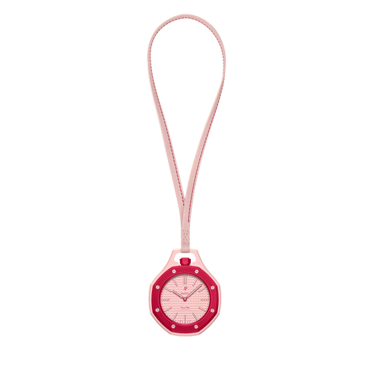 Swatch Pocket Watch – Pink Bioceramic