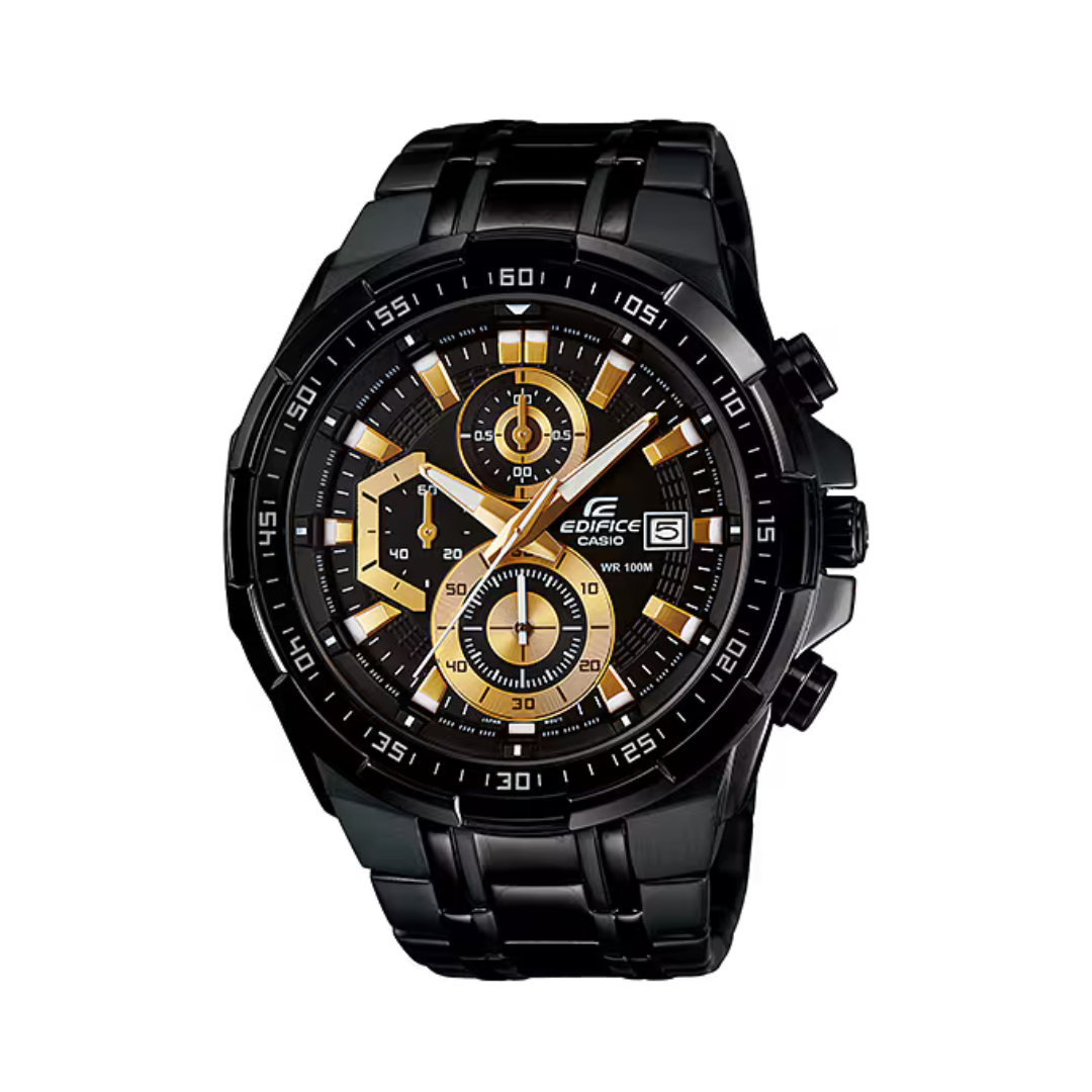CASIO EDIFICE Standard Chronograph EFR-539BK-1AV EX187 by CASIO