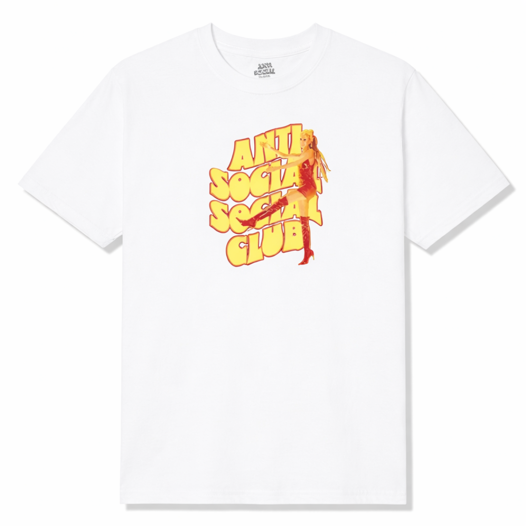 ASSC ELLEN VON UNWERTH FOR ASSC TARANTINO TEE WHITE by ASSC