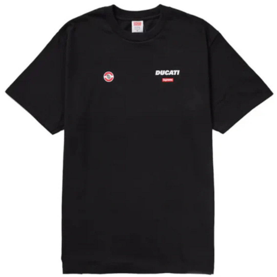 Supreme Ducati Logo Tee Black by SUPREME