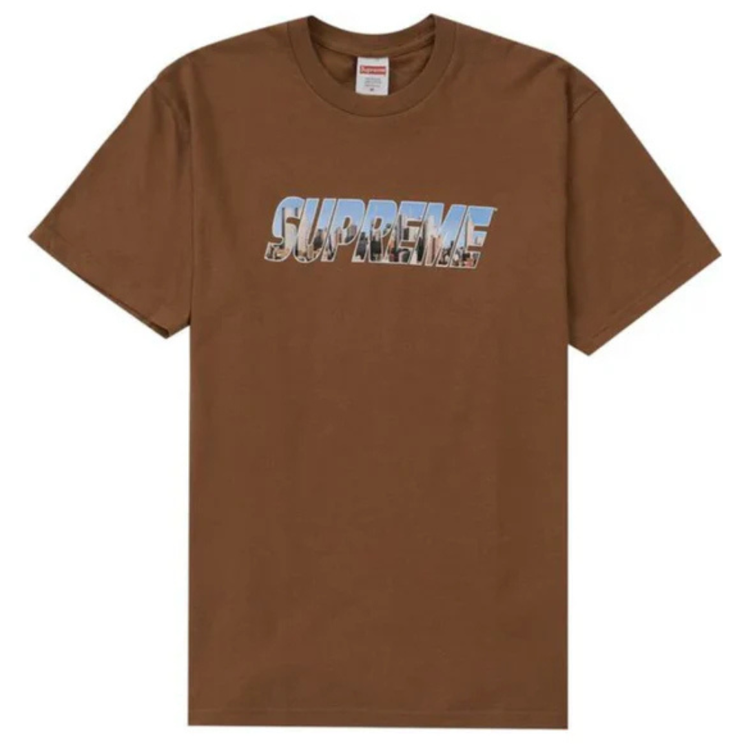 Supreme Gotham Tee Light Brown by SUPREME