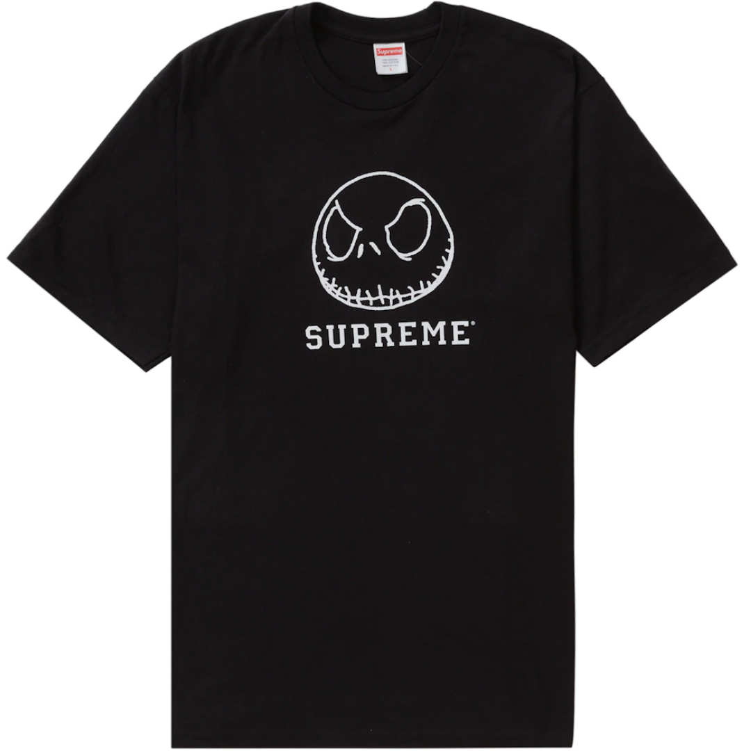 Supreme Skeleton Tee (FW23) Black by SUPREME