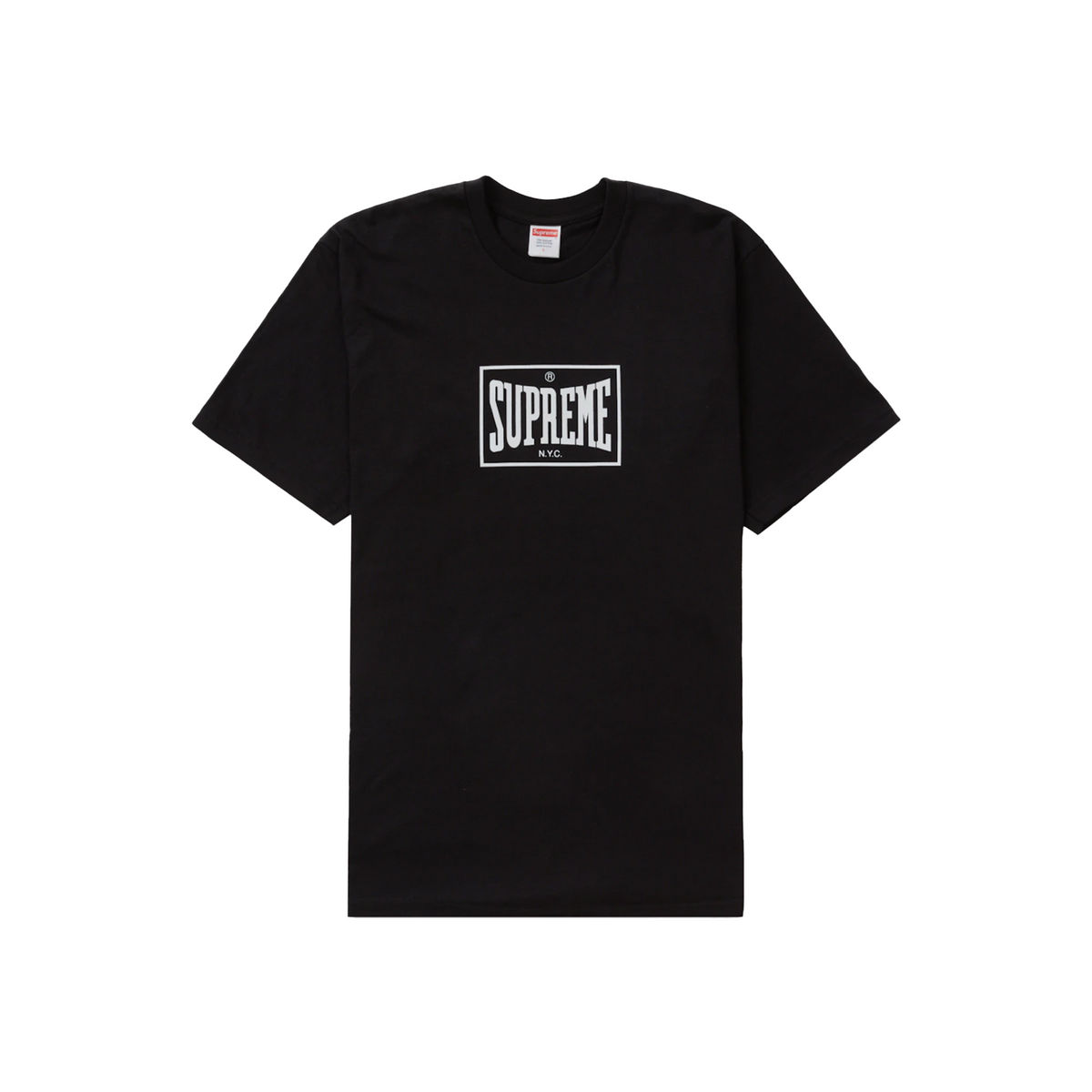 Supreme Warm Up Tee Black by SUPREME