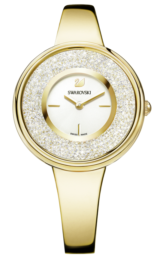 Swarovski Crystalline watch, stainless steel bracelet, Gold, stainless steel — product photo (5269253)