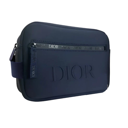 Dior Navy Wash Bag – Toiletry Pouch - Zeuskicks