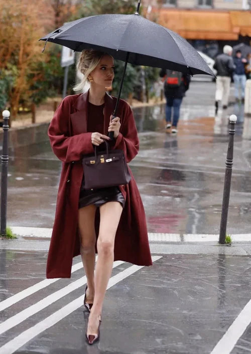 Hermès Birkin 25 – Rouge Sellier Togo (Brand New, Gold Hardware)