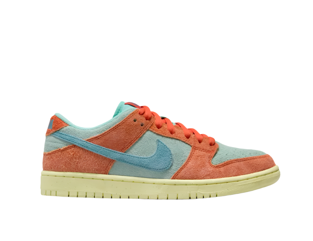 Nike SB Dunk Low Orange and Emerald Rise