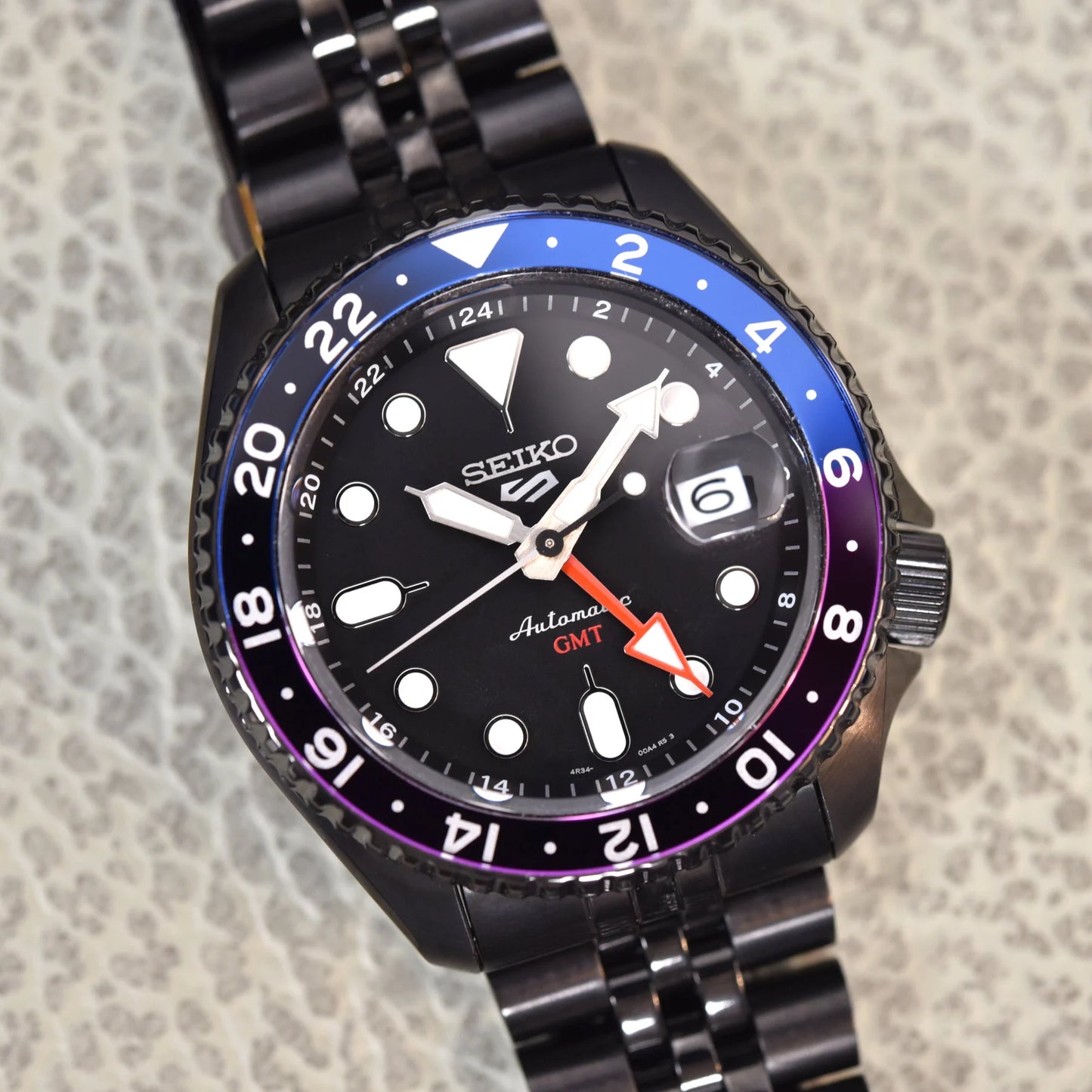 Men’s Seiko 5 Sports SBSC015 SSK027 Automatic GMT Watch
