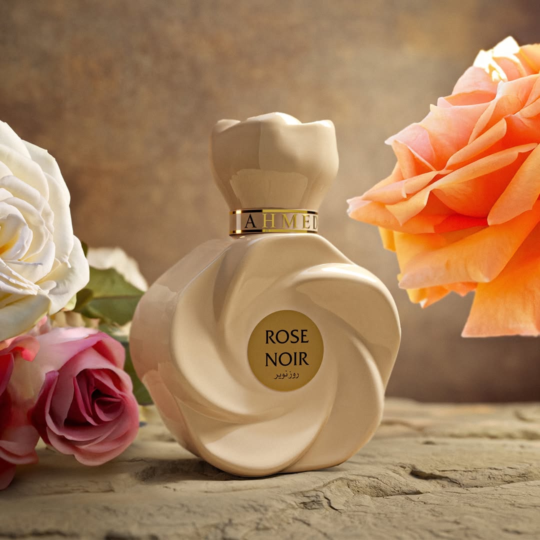 Ahmed Al Maghribi Rose Noir Extrait de Parfum for Women
