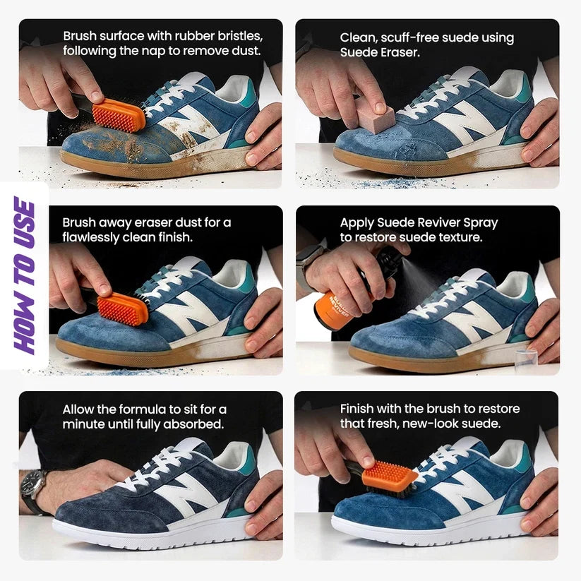 Sneakare Complete Suede & Nubuck Shoe Cleaning Kit by Sneakare