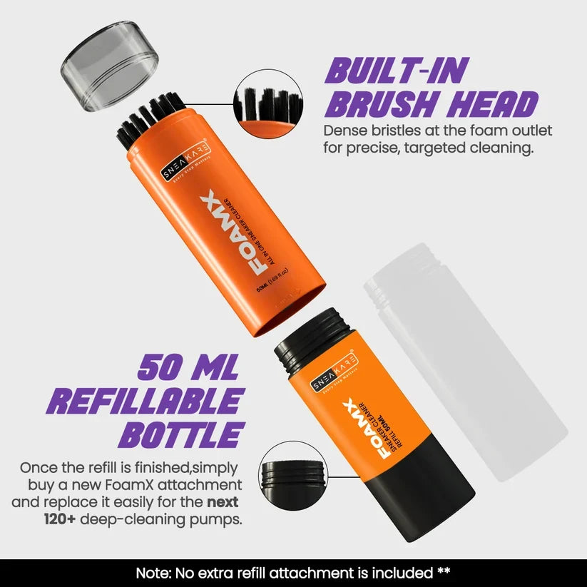 Sneakare FoamX All In One Sneaker Cleaner 50ml by Sneakare