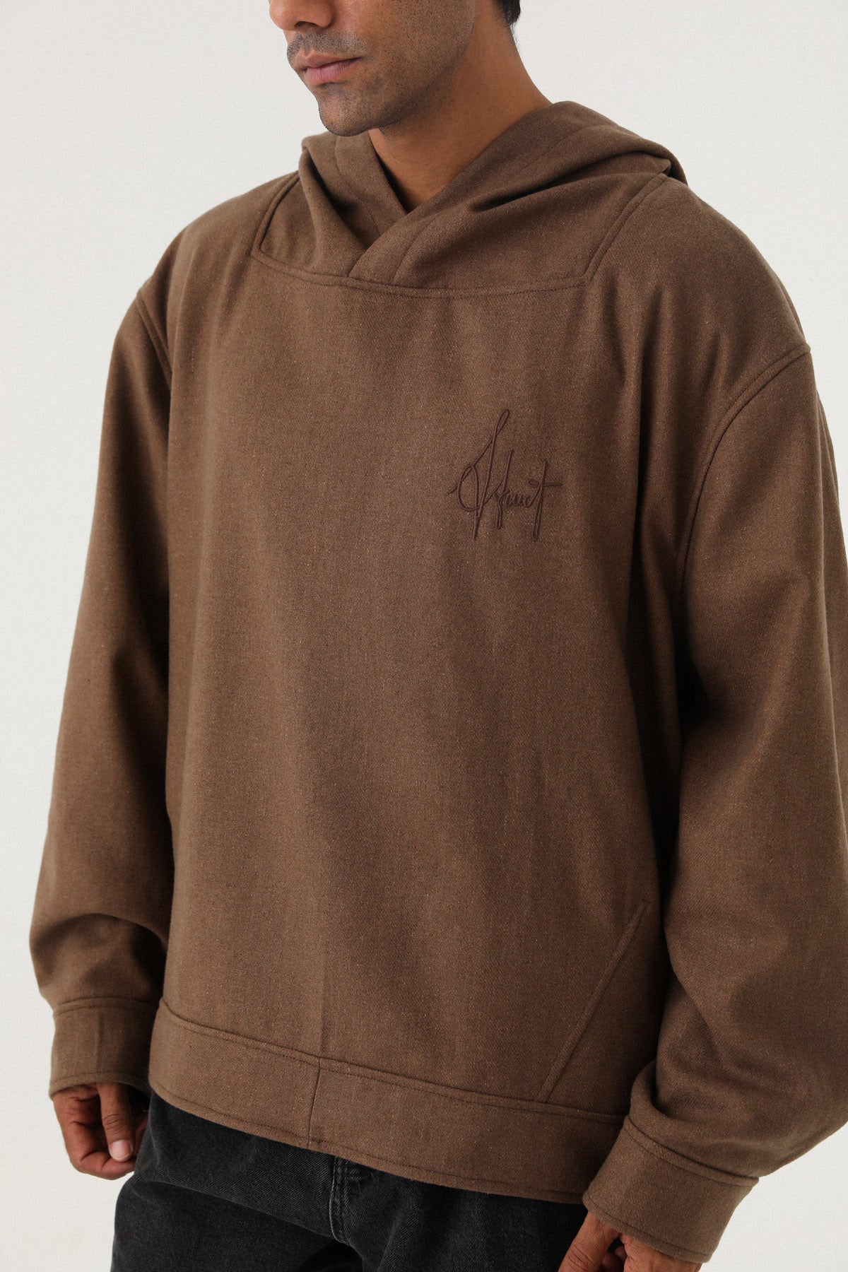 TERRAIN BROWN HOODIE by STRUCT
