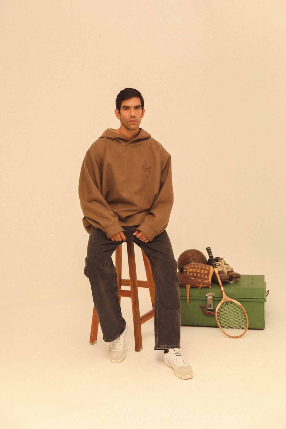 TERRAIN BROWN HOODIE by STRUCT