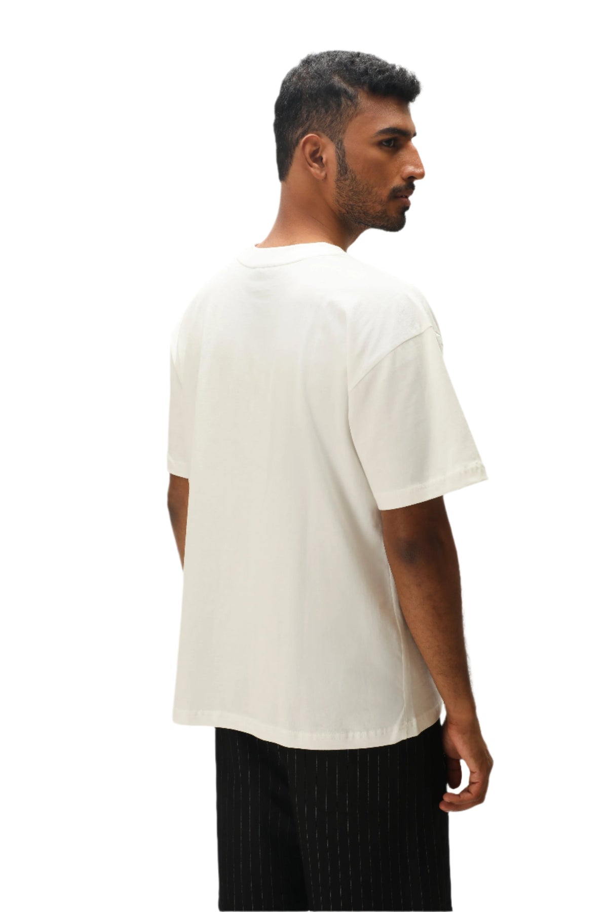 RETROFUTURISTIC TENNIS WHITES T-SHIRT by STRUCT