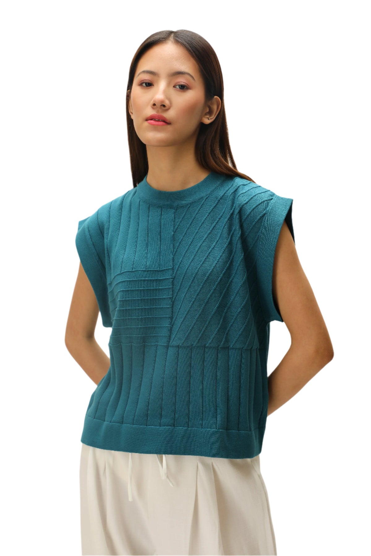 KNIT VEST by STRUCT