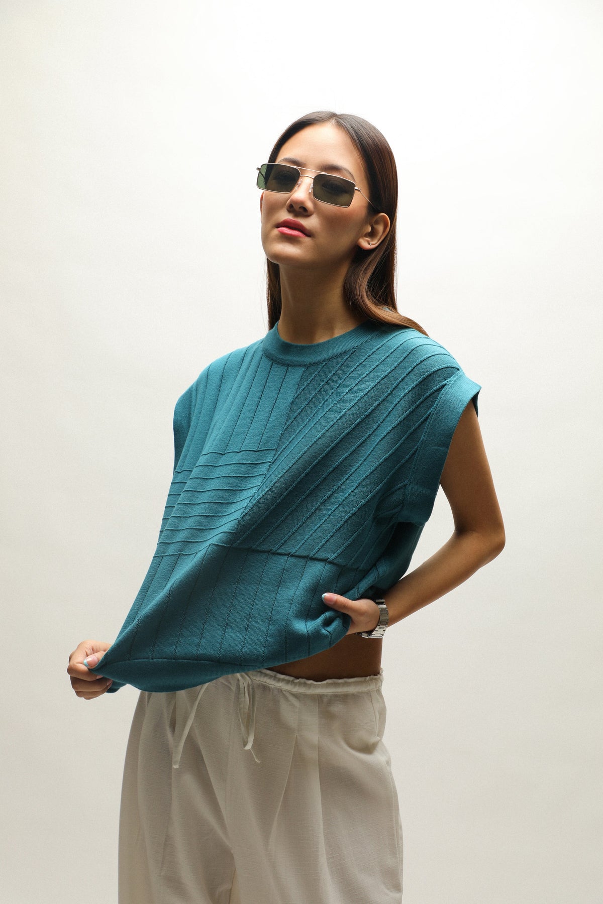 KNIT VEST by STRUCT