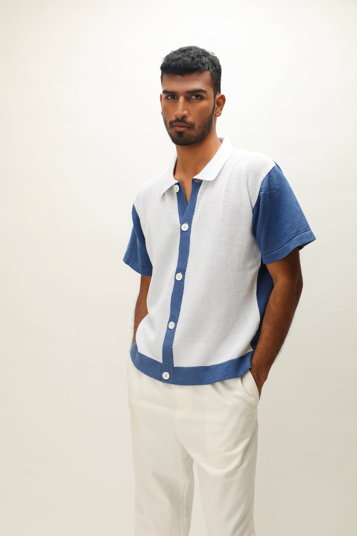 KNIT MESH SHIRT by STRUCT