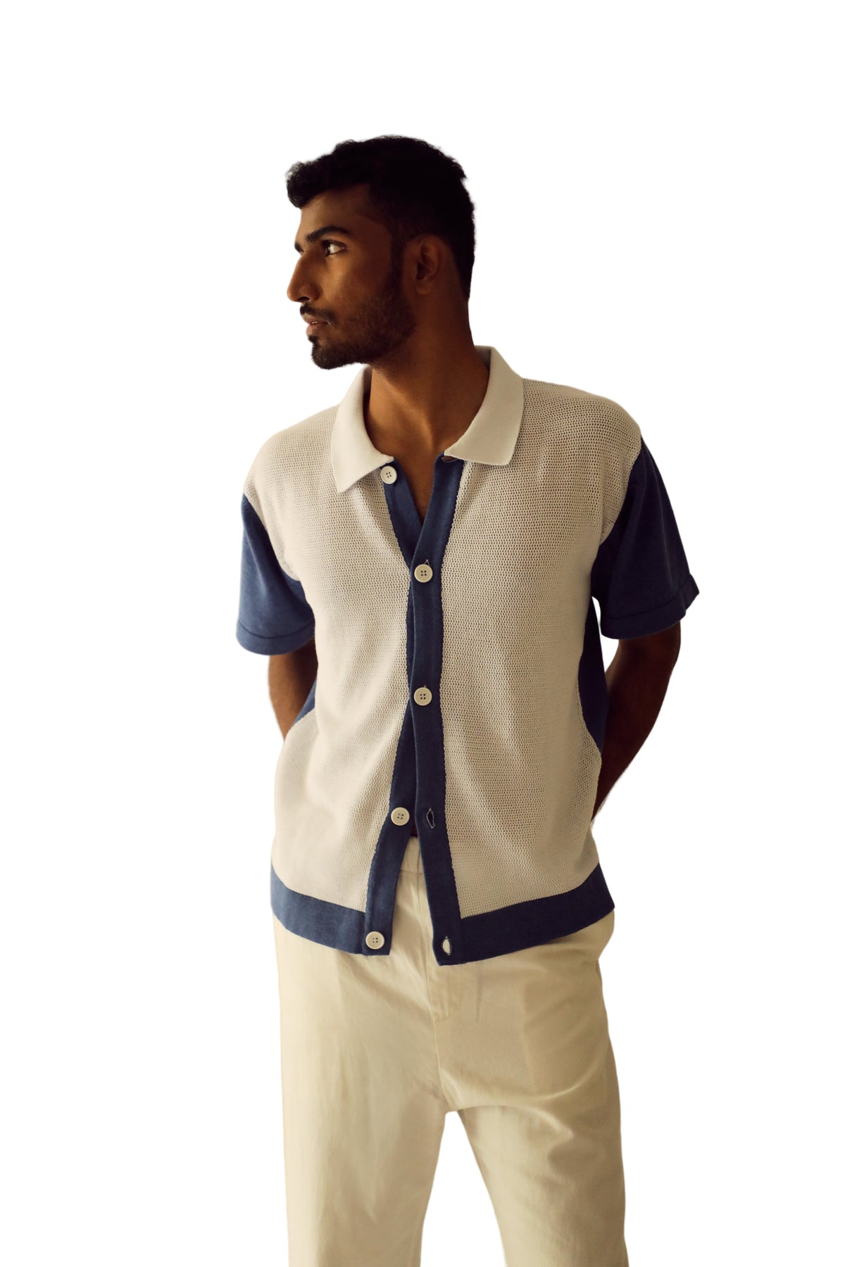 KNIT MESH SHIRT by STRUCT