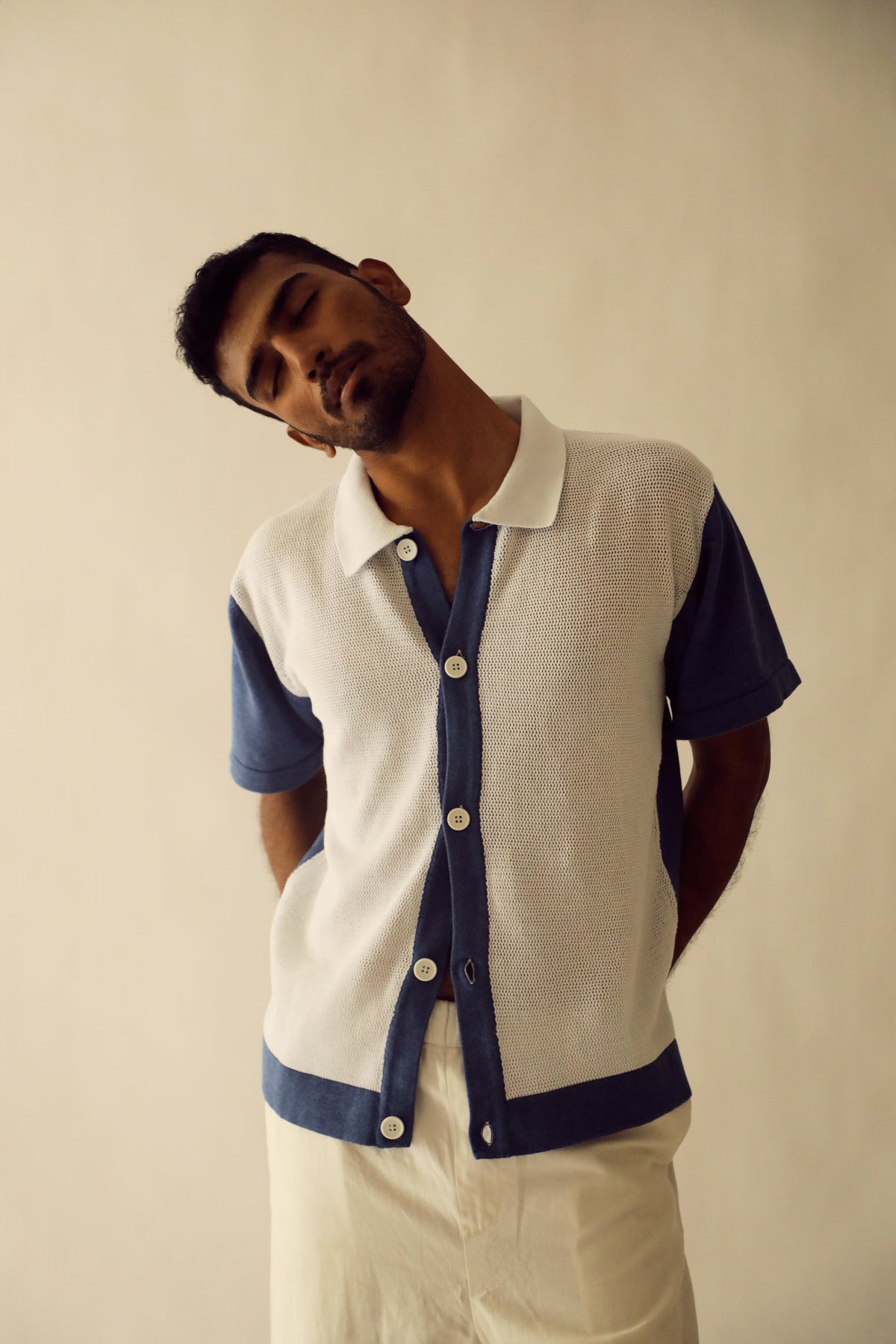 KNIT MESH SHIRT by STRUCT