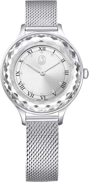 Swarovski Octea nova watch, Stainless Steel bracelet, Silver, Stainless Steel — product photo (5650039)