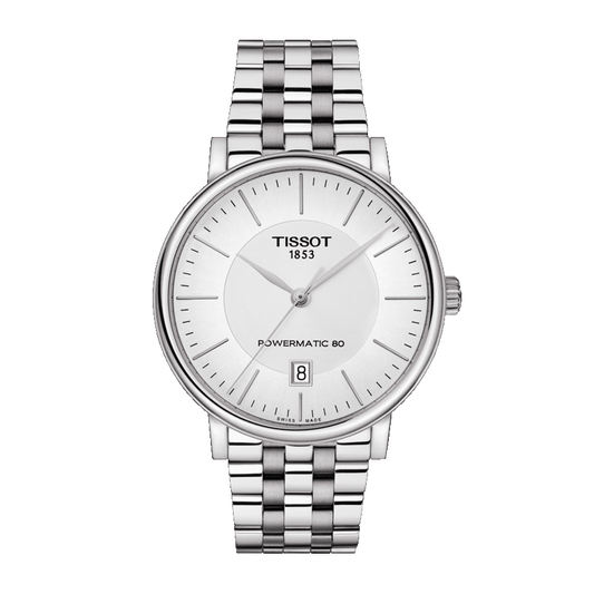 Men’s Tissot Carson Premium Powermatic 80 T122.407.11.031.00 Automatic Watch - Zeuskicks