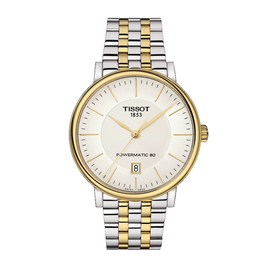 Men’s Tissot Carson Premium Powermatic 80 T122.407.22.031.00 Automatic Watch - Zeuskicks