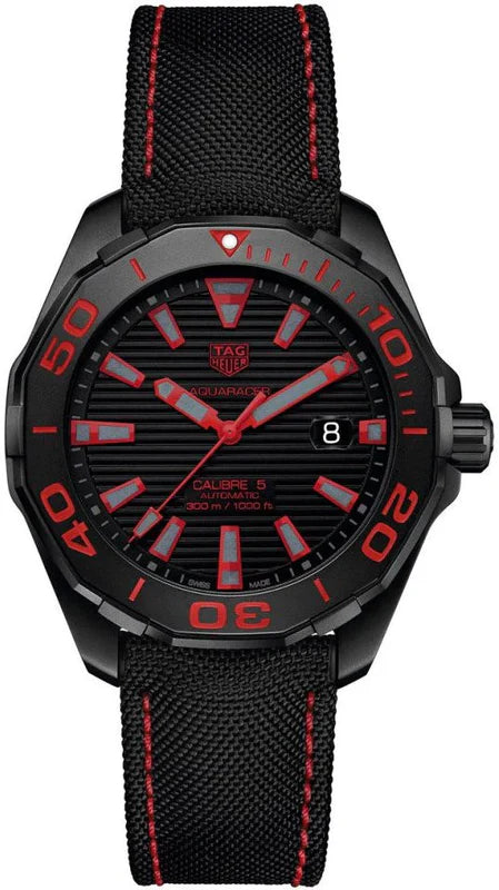 Tag Heuer Aquaracer Calibre 5 Black Dial