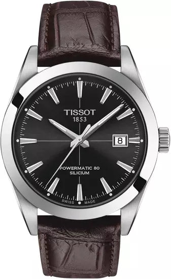 Men’s Tissot Gentleman Powermatic 80 Silicium T127.407.16.051.01 Automatic Watch - Zeuskicks
