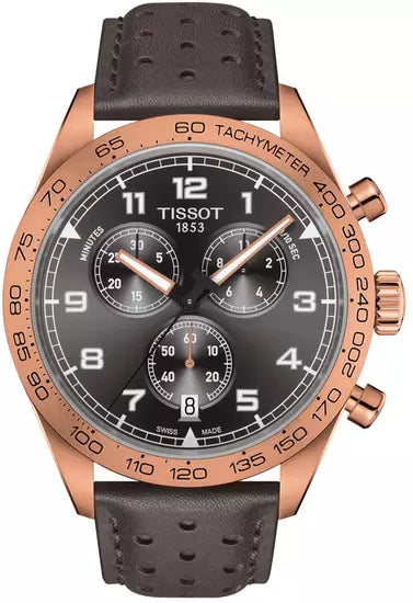 Men’s Tissot PRS 516 T131.617.36.082.00 Chronograph Watch – Brown Dial