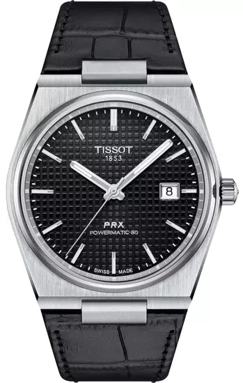 Men’s Tissot PRX PowerMatic 80 T137.407.16.051.00 Automatic Watch - Zeuskicks
