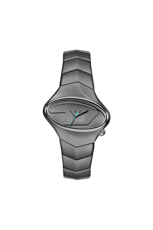 Grey D-Rush Gunmetal Stainless Steel Watch