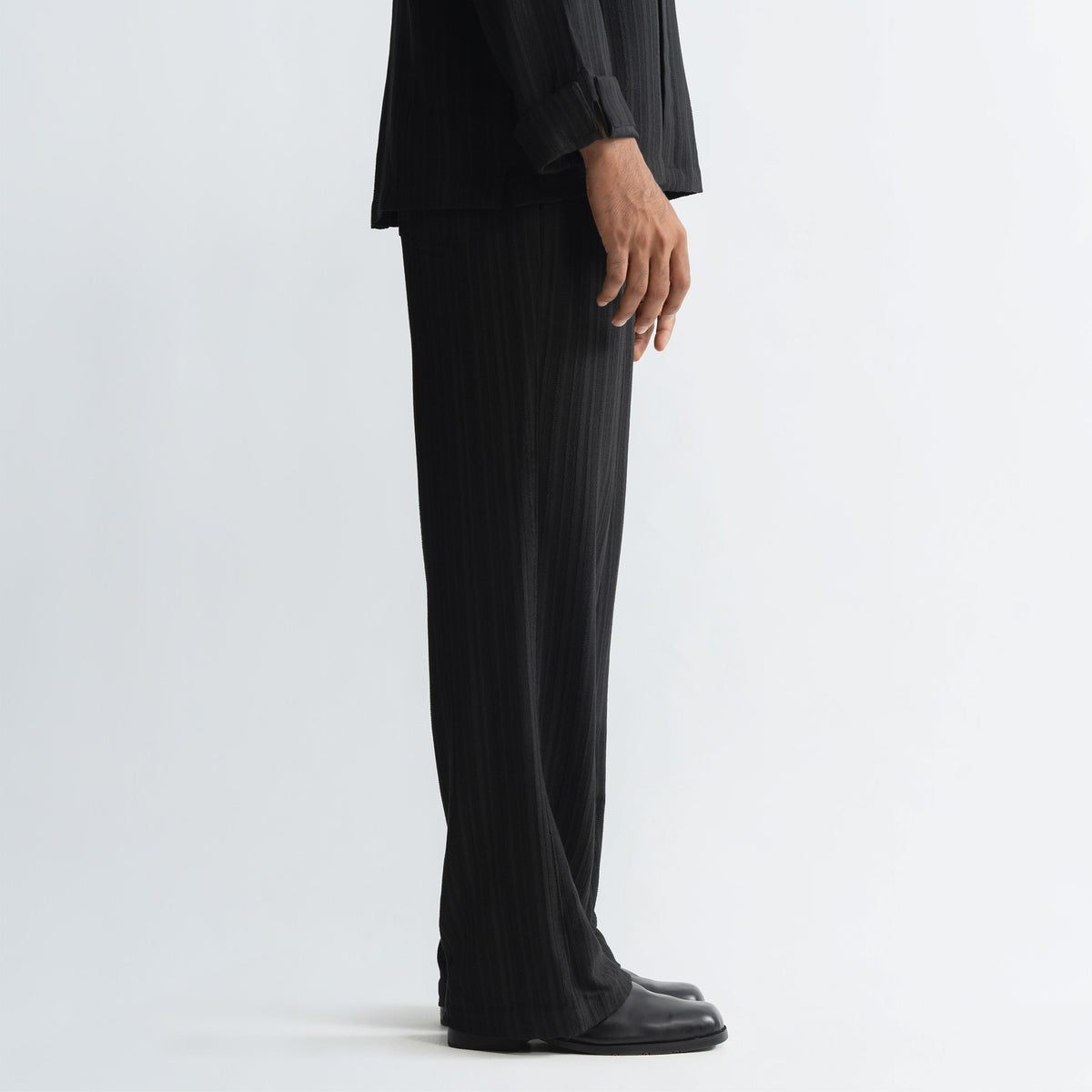 TWINE PANTS - BLACK by Warping Theories