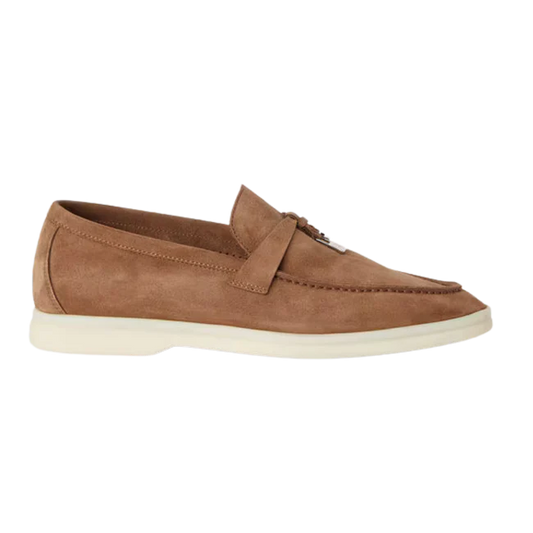 Loro Piana Summer Charms Walk Loafers — Suede - Zeuskicks