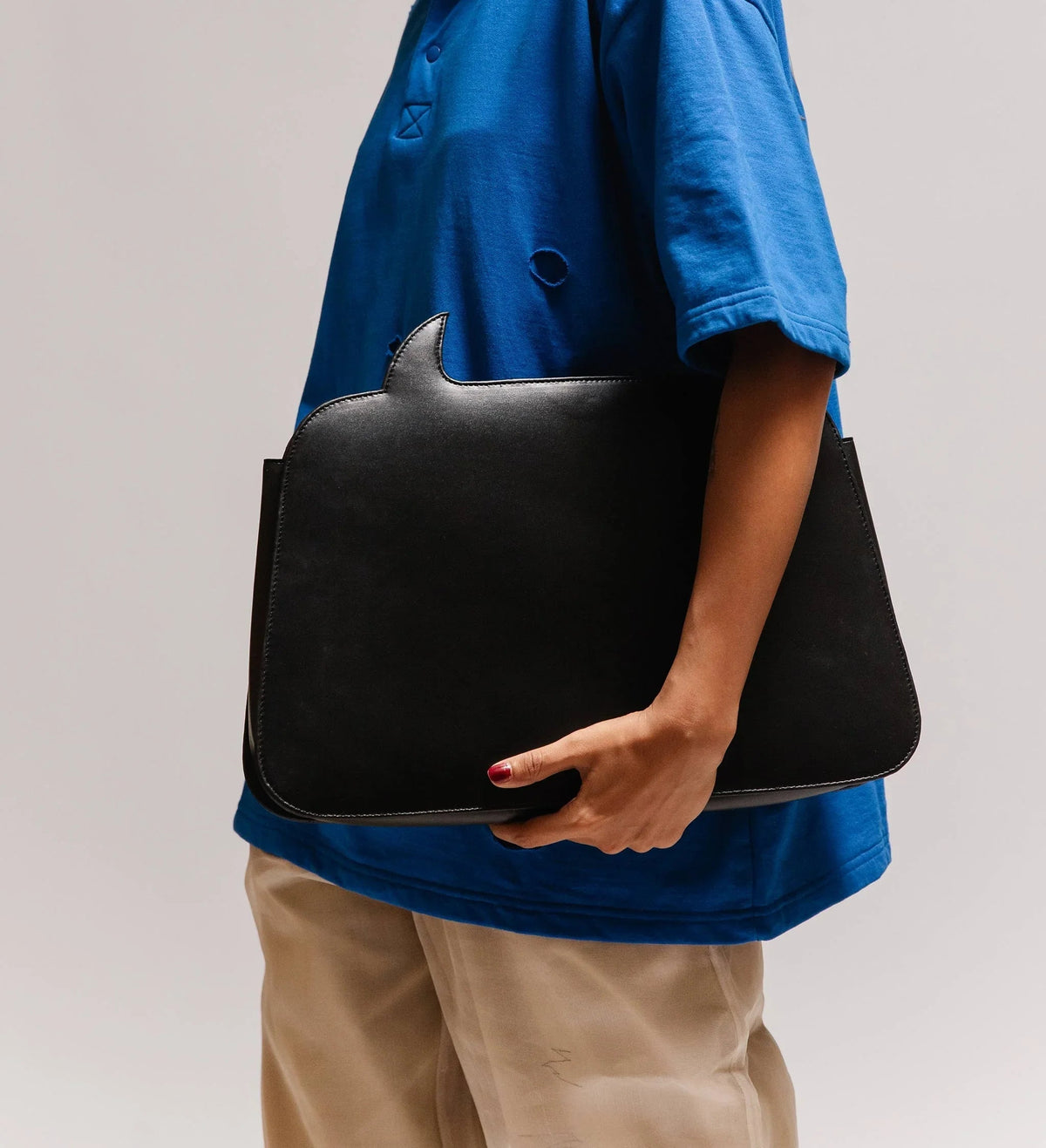 Enormous Thought Bubble' Vegan Leather Sleeve by Cause & Effect