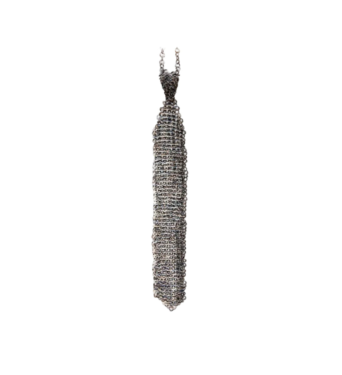 'Sword' Chainmail Armour Tie by Cause & Effect