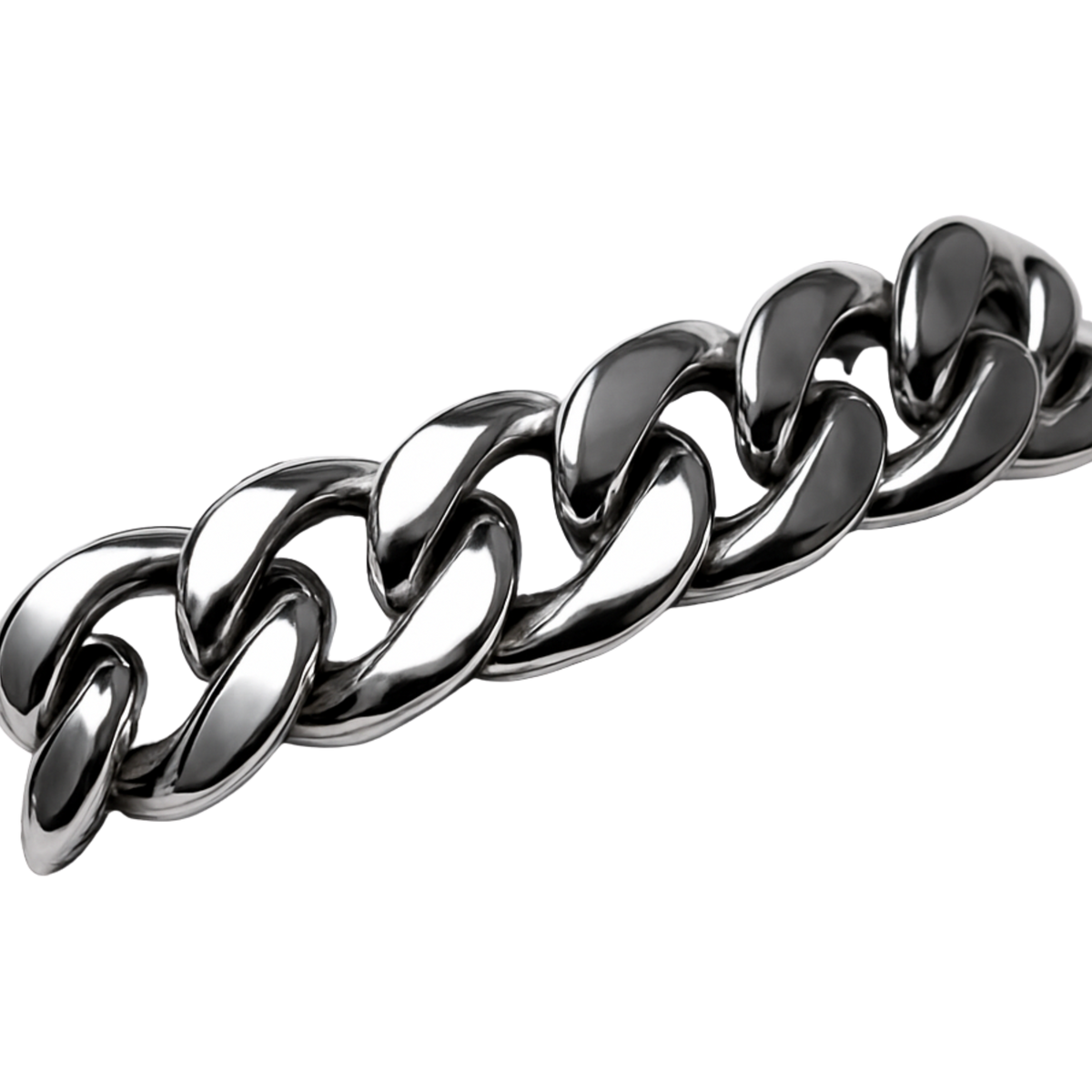 Silver Cuban Link Shoe Chains | Premium Sneaker Accessories – KNOTTY by KNOTTY