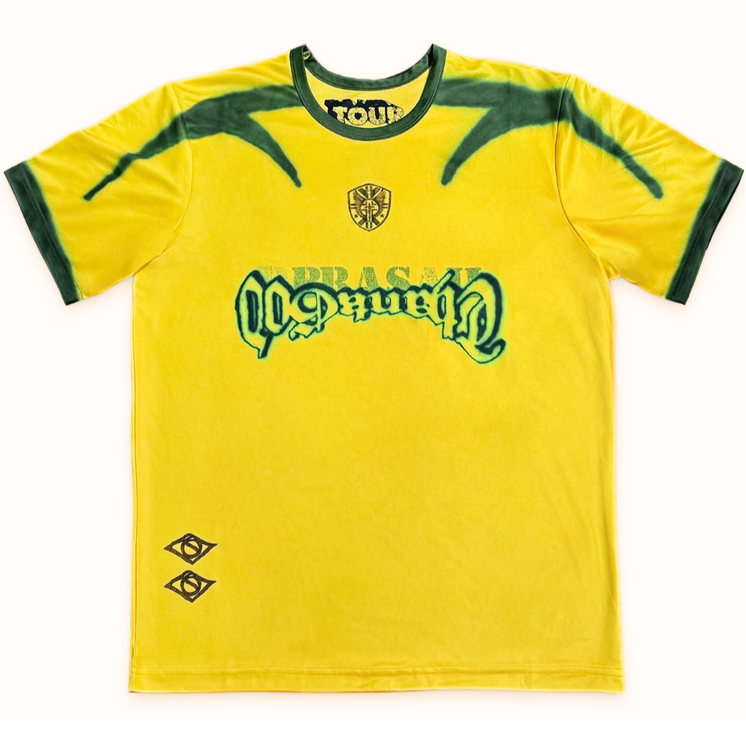 Travis Scott Brazil Soccer Jersey by Travis Scott